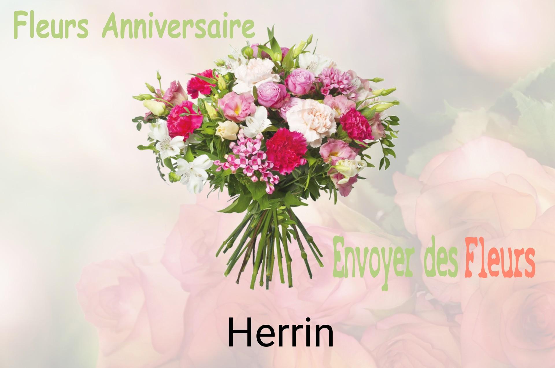 Bouquet de fleurs d’anniversaire livré à Herrin